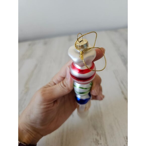 Candy glass totem ornament icicle Xmas tree unique candy - Picture 5 of 8